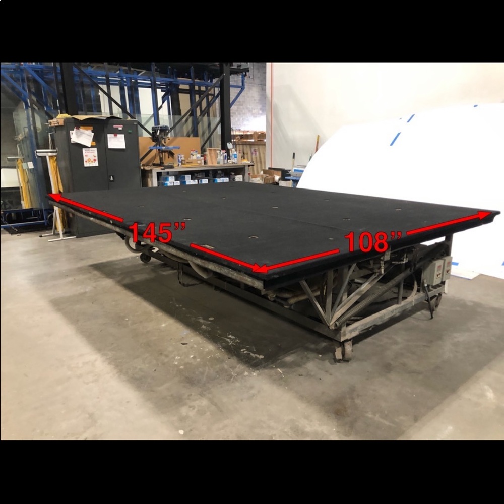 Glass cutting table - Picture 2 of 5
